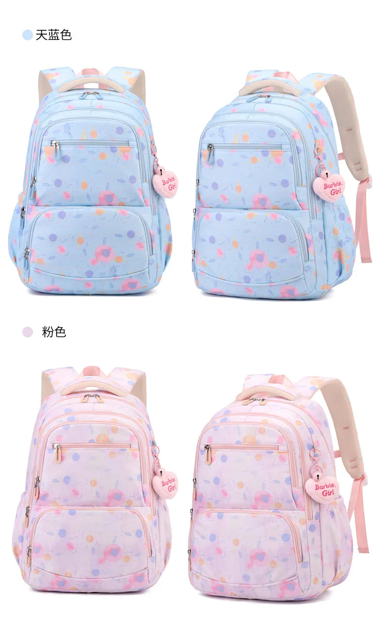 Child Girl Backpacks Primary Junior High School Bags for Girls Children Kids Bookbag Backpack 2025 Back to School Girl Schoolbag