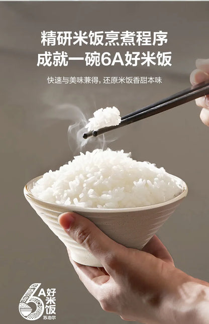 SUPOR 4L Rice Cooker 0-Fluorine Glazed Ball Pot Micro Pressure 21-Min Fast Cook Anti-Overflow 220V