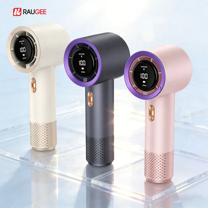 3000mAh Handheld Fan Portable Turbo Fan Air Cooler 199 Gears High-Speed Fans Smart Mini Hand Fan Outdoor Travel Camping Fan