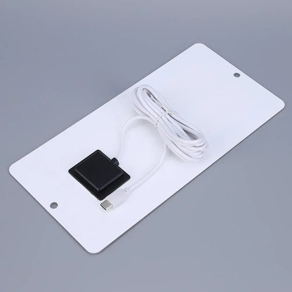20W 5V Portable Solar Battery Charger Type-C Solar Panel Mobile Power Supply Lightweight Courtyard Lighting With 3-meter Cable