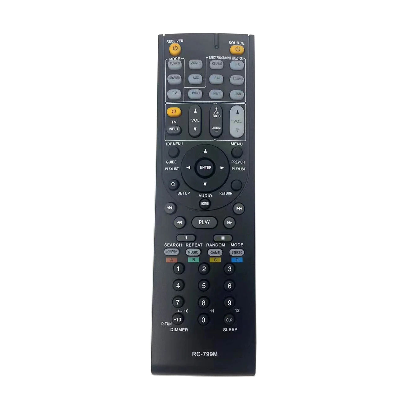 Replacement Remote Control For ONKYO TX-NR737 HT-RC660 TX-NR616 TX-NR626 TX-SR606S TX-SR307S TX-SR507 TX-SR606 AV Receiver