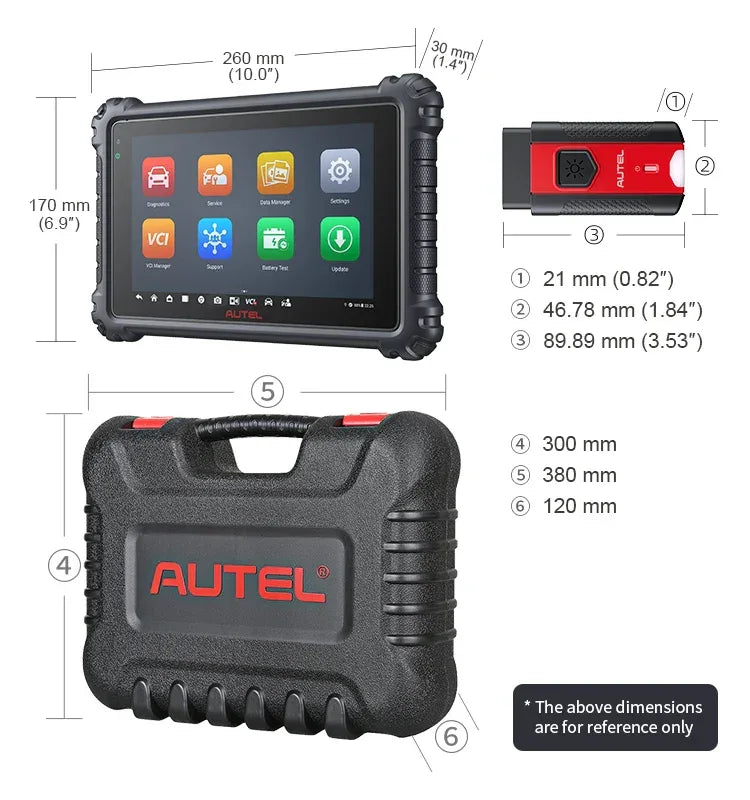 Autel MaxiCOM MK906 Pro-TS Full TPMS Car Diagnostic Scanner Tpms Sensor Programmer CAN FD DoIP ECU Coding Tools PK MK906PRO