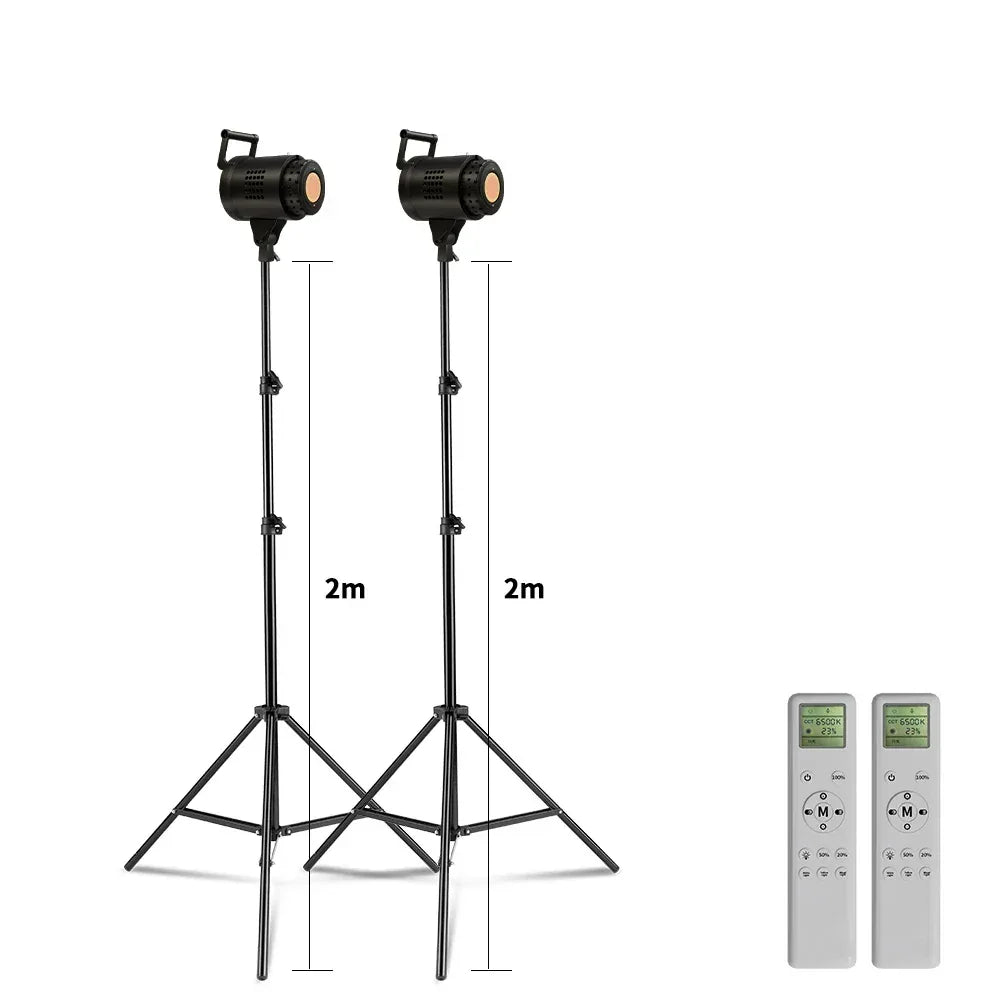 135W Photography LED Video Light  Daylight-Balanced Sun Lamp for Portrait Flash Studio Accessories Youtube Live