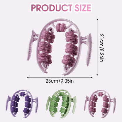 1PC Relax Ring Clamp Leg Massager 360°All-Round Massage 26 Wheel Body Massager Relief Fatigue Roller Massage Calf Muscle Relaxer