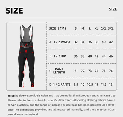 YKYWBIKE 2026 Winter Cycling Bib Tights Thermal Warmth Fleeced Road Bike Bib Long Pants 6 Hours Riding Bicycle Clothing