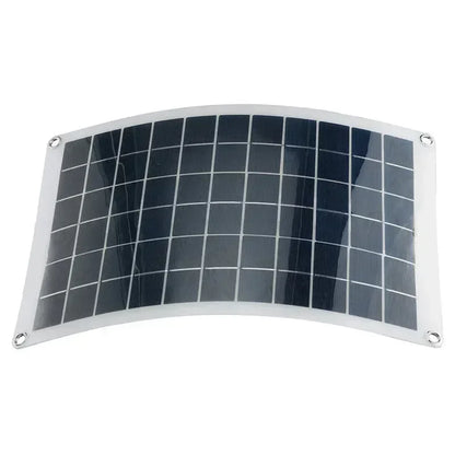 18V Solar Panel 100W + Dual USB Waterproof Outdoor Hiking Camping Portable Battery Mobile Phone Charging Bank Chargings Panels