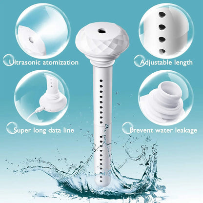 USB Humidifiers Ultrasound Mini Home Air Diffuser Car Purifier Aroma Anion Mist Maker With Romantic LED Lamp Portable Humidifier