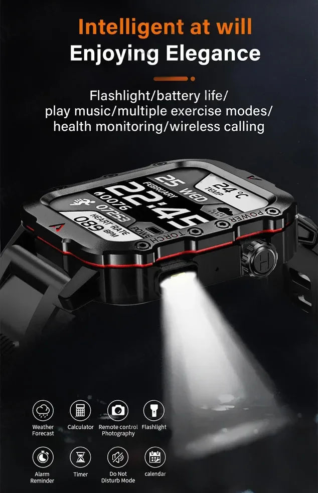 2025 Smartwatch New GPS Smart Watch Men 1.71 Inch HD Display Screen GPS & Make/Receive Phone Calls 340mAh Battery Smart Bracelet
