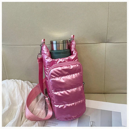 Autumn Winter Water Bottle Bag Thickened Thermal Water Bottle Cover Outdoor Sports Portable Water Bottle SleeveChristmas Gifts
