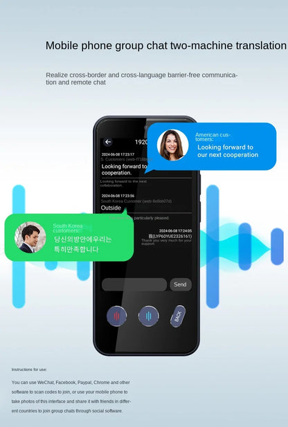 Smart Translator Z9 Global Languages Voice Intelligent Online Translation Machine Speech Translate Device Support 4G SIM Card