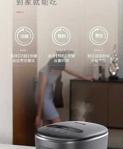220V 1300W Rice Cooker Household 4 Liters L Smart Ih Rice Cooker Multi-function Large Fire Rice Cooker 220V