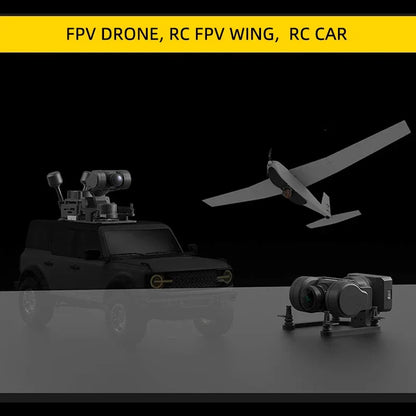Caddx GM1 GM2 GM3 FPV Gimbal Head Tracking (No Camera) CaddxFPV For FC FPV 19mm Camera Avatar HD Goggles Drone Car Airplane
