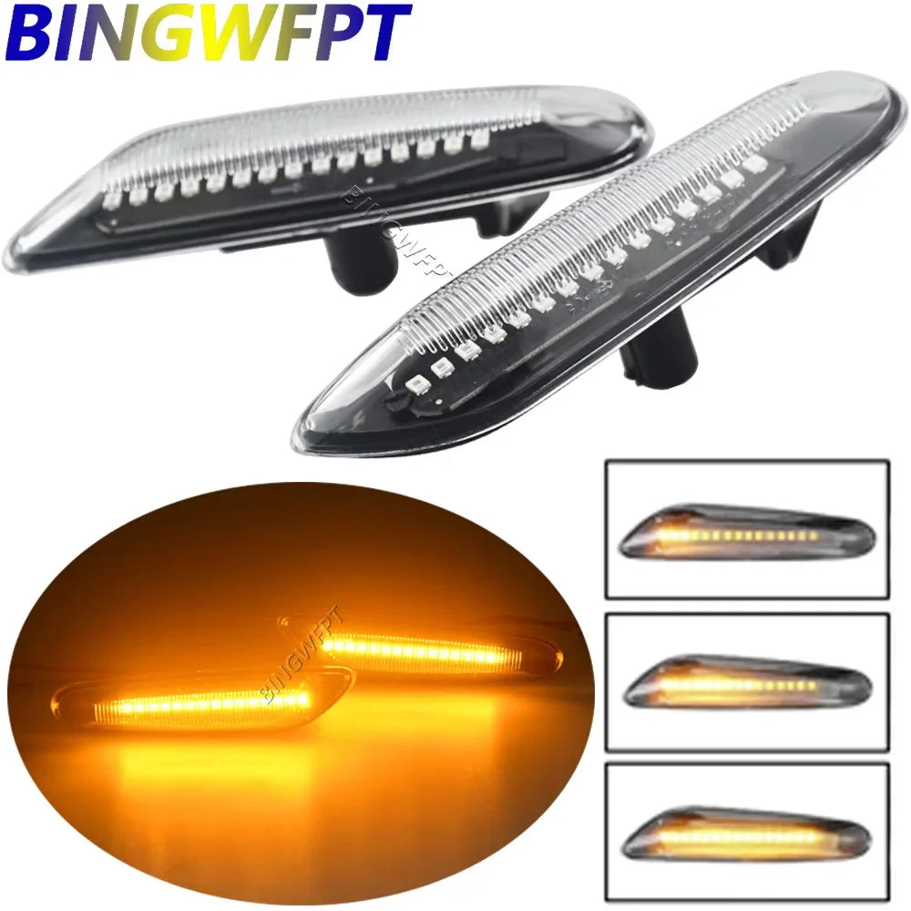 Side Marker Light LED Turn Signal For BMW 1 3 5 Series For BMW X3 X1 For BMW X3 For BMW E90 E91 E92 E93 E60 E87 E82 E61 E46