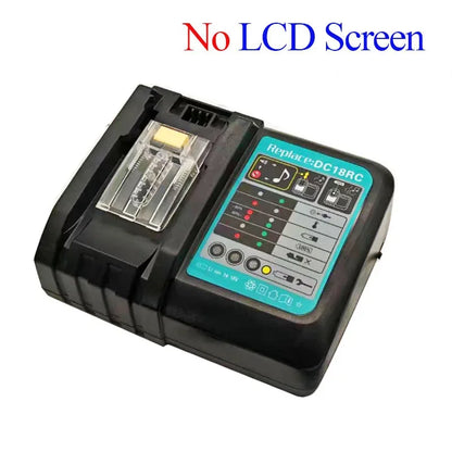 DC18RC Li-ion Battery Charger For Makita 14.4V 18V BL1830 Bl1430 DC18RF BL1815 BL1415 LXT400 BCl180W DC18RD DC18RE DC18SF BL1860