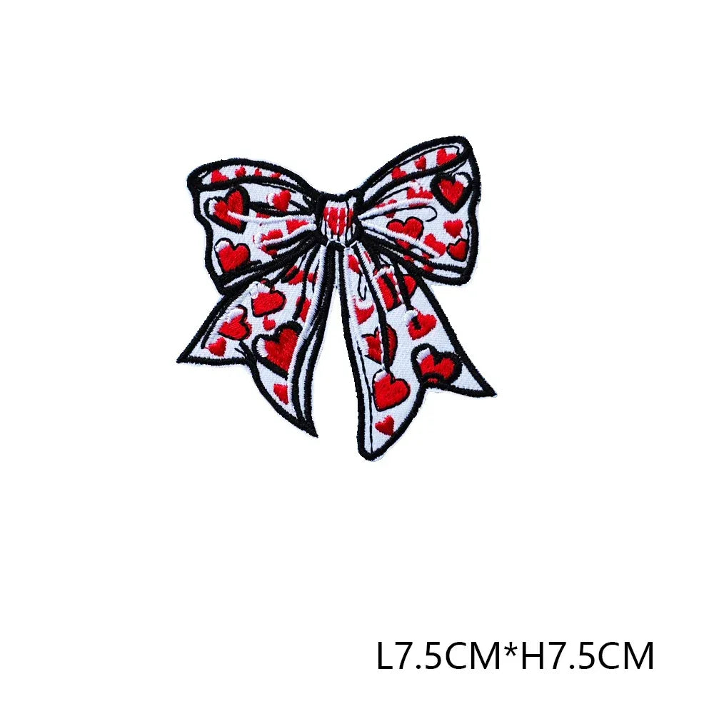 Valentine's Day Emblem Clothing Accessories Badge Sticker Embroidered Embroidery Sticker Iron-on Patches