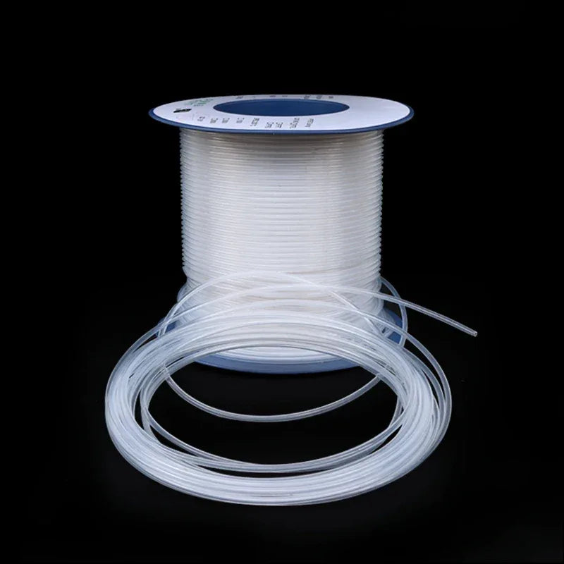 1/3/5/10M Transparent PTFE Tube For 3D Printer Parts Pipe ID 0.8 1 2 2.5 3 4 5 6 7 8 10mm F46 Insulated Hose Rigid Pipe 600V 3KV