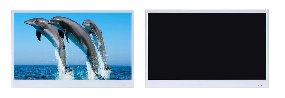 Souria 27 inches Magic Mirror Waterproof LED TV for Bathroom DTV Tuner WiFi Android TV Hotel Advertising SPA Salon US DVB-T T2 C