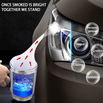 car headlight restoration polish kit polish car headlights 800ML liquid polymer faros car headlight polishing repair kit