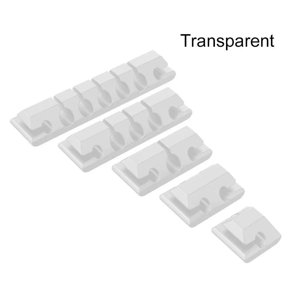 Silicone Cable Organizer USB Data Cable Winder Flexible Cable Management Cord Clips For Mouse Headphone Earphone Car Wire Holder