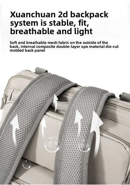 New Mom Bag: Multi-Functional, High-Capacity, Lightweight Diaper Bag with Milk Storage Compartment