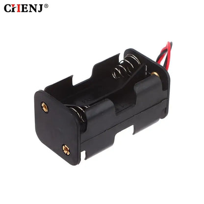 AA Battery Holder 6V for 4 x AA Batteries Plastic Storage Box AA Battery Case Dual Layers With Wire Lead Power Battery Storage