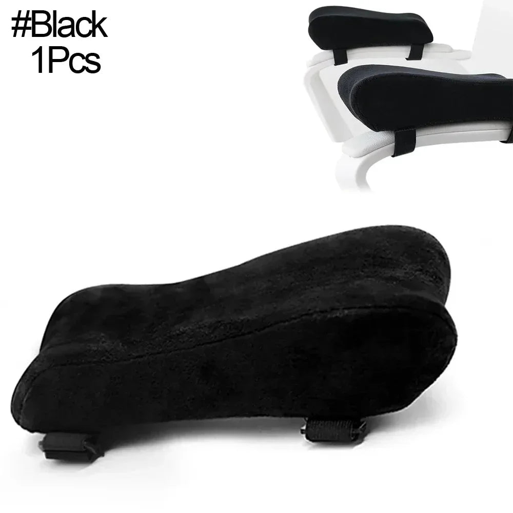 Office Chair Arm Pads with Cooling Gel,Memory Foam Armrest Pads for Gaming Chair Arm Rest Covers for Desk Chair Armrest Cushions