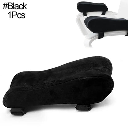 Office Chair Arm Pads with Cooling Gel,Memory Foam Armrest Pads for Gaming Chair Arm Rest Covers for Desk Chair Armrest Cushions