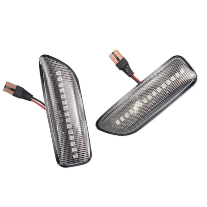 For Volvo XC90 S80 XC70 V70 S60 2001- 2009 LED Dynamic Turn Signal Light Side Mirror Sequential Lamp Blinker Indicator