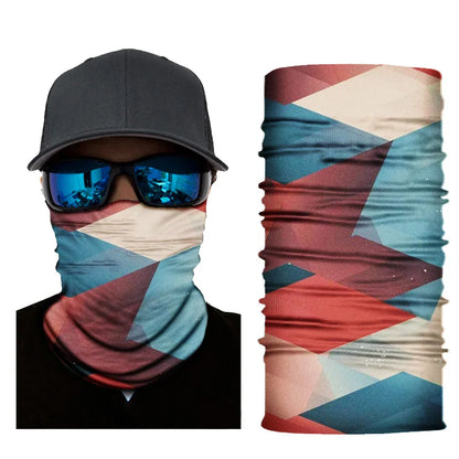 UV Protection Face Mask Neck Gaiter Windproof Scarf Sunscreen Breathable Bandana Balaclava for Sport Outdoor Running Motorcycle