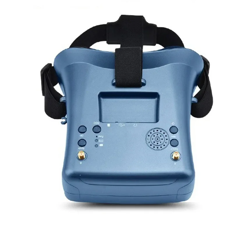 High Quality LS-008D FPV Goggles 5.8G 40CH 4.3Inch 480X272 Built-In DVR Dual Antennas 2000Mah For RC Racing Drone