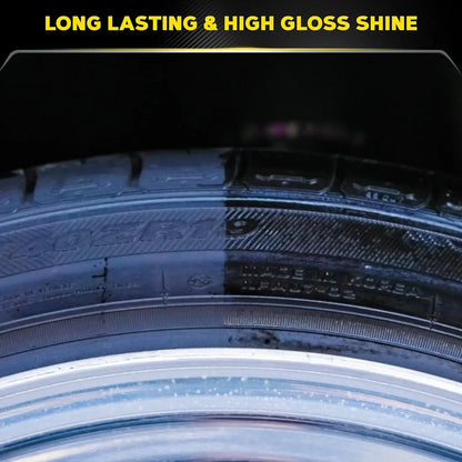 Hydroshine Ceramic Tire Coating Shine Spray Tyre Gloss Plastic Rubber Wheel Restorer  Long Lasting Hydrophobic Cleaner Seal Wax