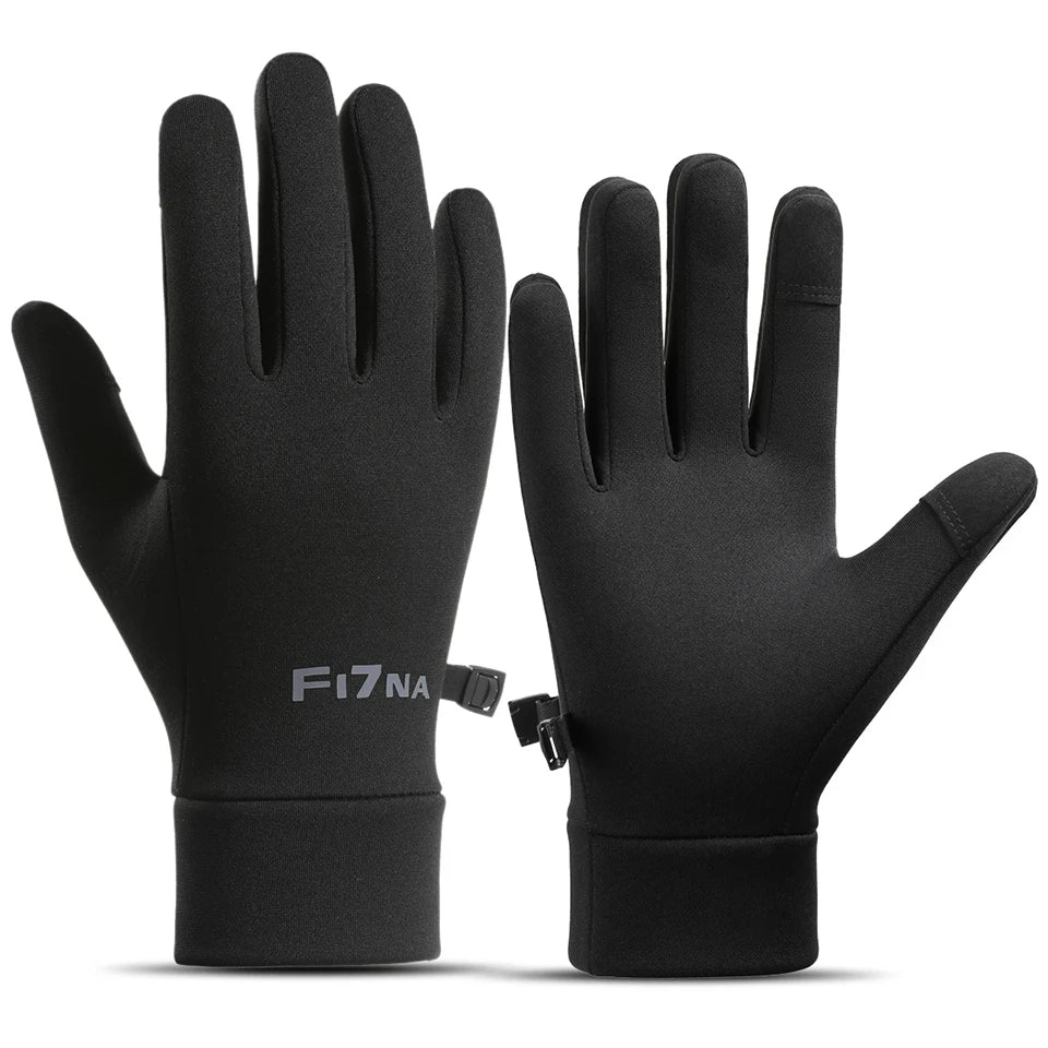 GTUBIKE Autumn Winter Outdoor Cycling Gloves Gym Fitness Sports Running Warm Touch Screen Nonslip Gloves Motorcycle Gloves