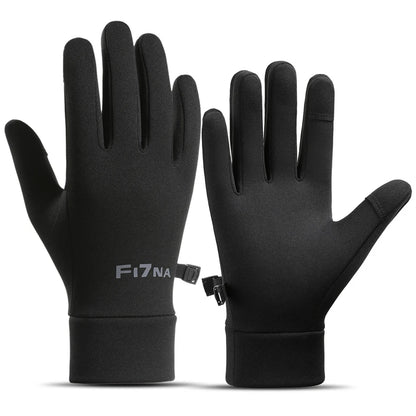 GTUBIKE Autumn Winter Outdoor Cycling Gloves Gym Fitness Sports Running Warm Touch Screen Nonslip Gloves Motorcycle Gloves