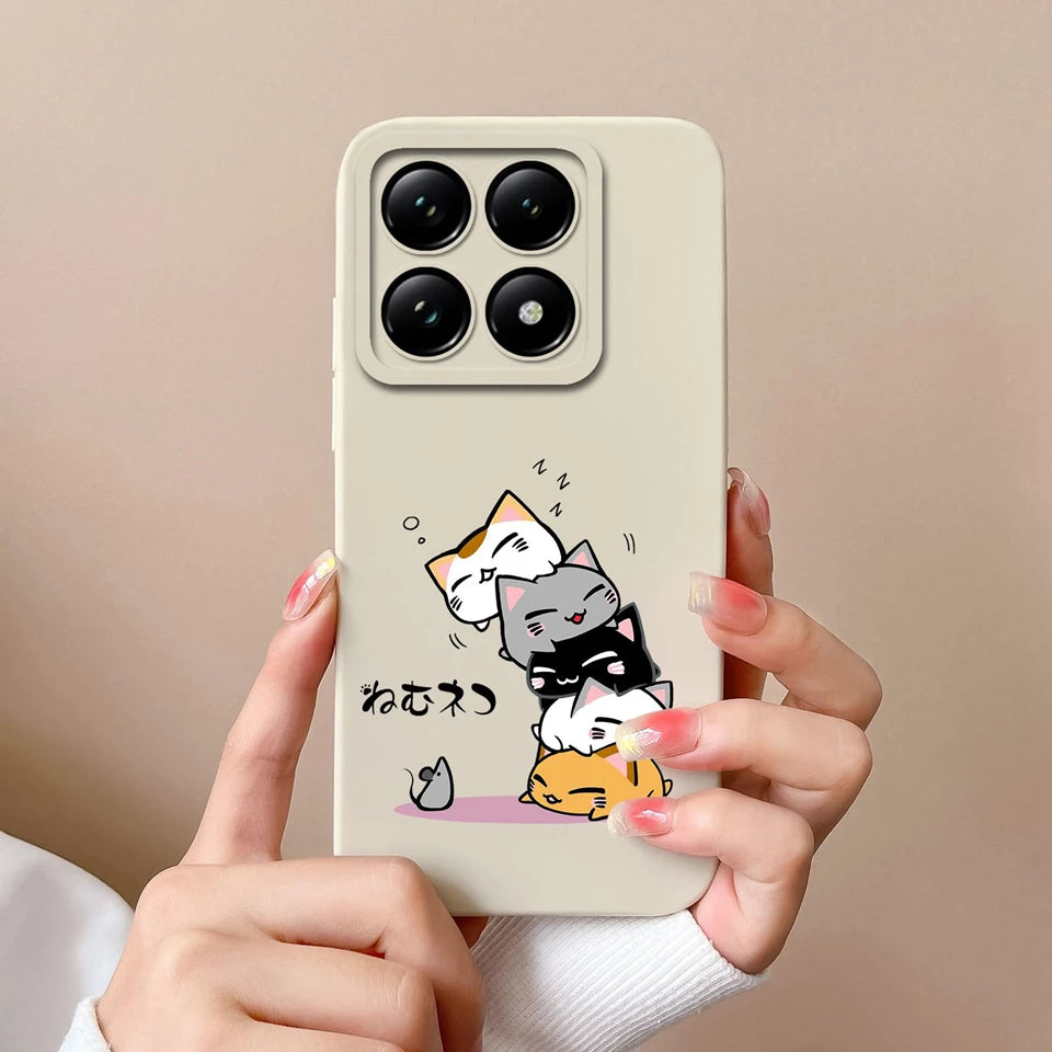 For Xiaomi 14T 14T Pro Cases Cartoon Astronaut Protective Durable Fashion Simplicity Soft Phone Cover For Xiaomi14T 14TPro Coque