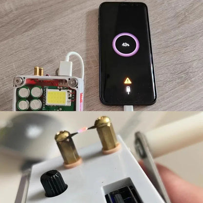Manual Hand Crank Generator 5V 12 Volts Emergency Power Bank USB Charger