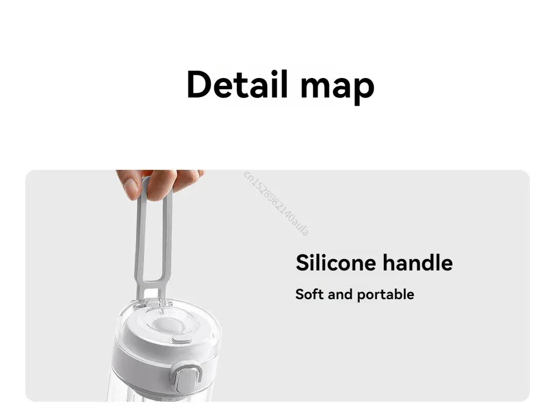 2025 Mijia Magnetic Tea Warehouse Cup Portable 800ml Tritan One-touch Pop-up Lid Water Bottle Tea Filtration Water Cup