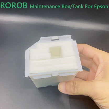 Maintenance Box Waste Ink Collector Tank For Epson L3218 L3156 L3210 L3250 L1210 L5290 L3253 L3258 Printer Blotting Sponge Pad