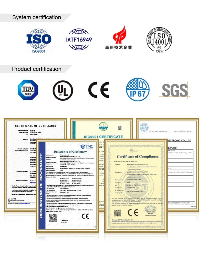Straight RJ45 Data Fast connect Plug 4pin 8pin Industrial Metal Straight Ethernet RJ45 Connector CAT5E CAT6A Profinet RJ45 Plug