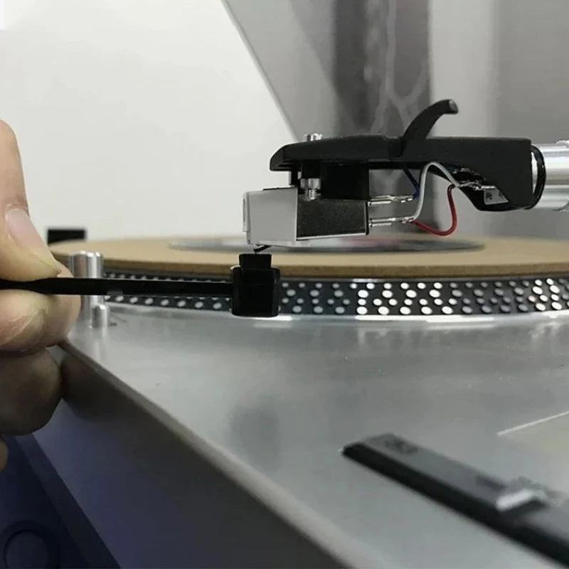 Anti-Static Turntable Cartridge Stylus Brush Phono Needle Cleaner For Vinyl Record Player Turntable Phonograph Needle Brush