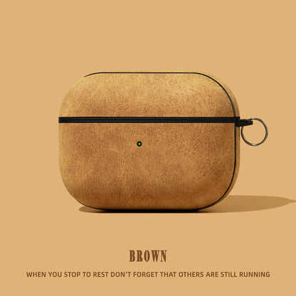 2026 Airpod Leather Soft Case for Airpods4 1 2 3rd Generation Protective Case for Airpodspro3 Pro2 Bluetooth Headset Case
