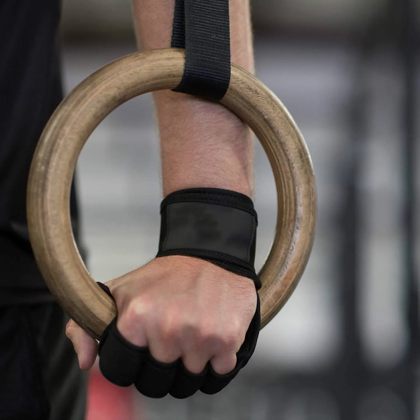 Gym Fitness Heavy duty Training Glove Men Women Fitness Sports Body Building Gymnastics Grips Hand Wrist Palm Protector Gloves
