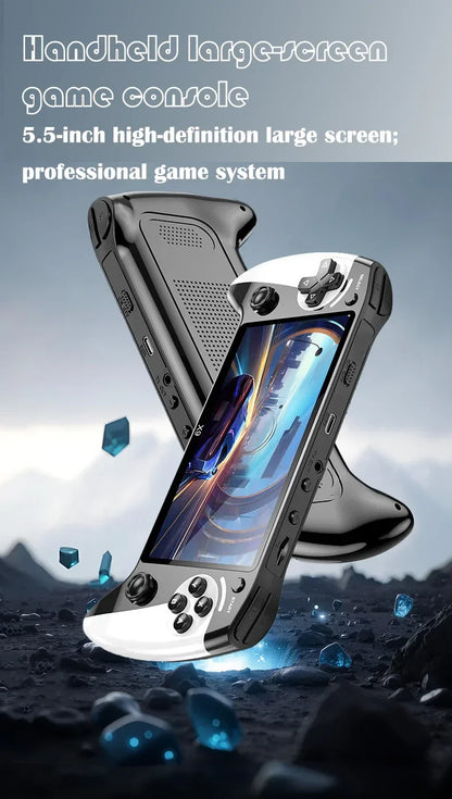 X9 portable game console, 5.5-inch screen, 1500mAh, retro video game player, Type C charging, electronic game player, large Arca