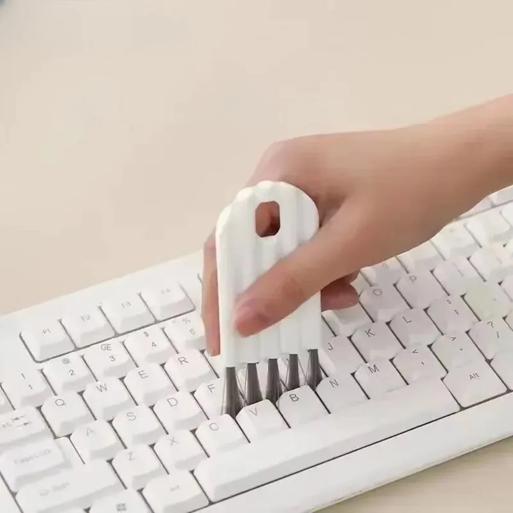 Multi-purpose Fine Dust Cleaning Brush for Mobile Phone, Earphone, Headset, Keyboard, Cup Cover & Card Slot