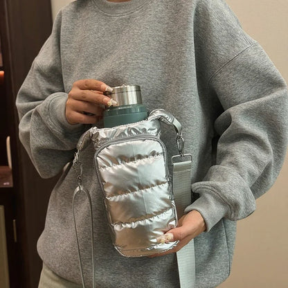 Autumn Winter Water Bottle Bag Thickened Thermal Water Bottle Cover Outdoor Sports Portable Water Bottle SleeveChristmas Gifts