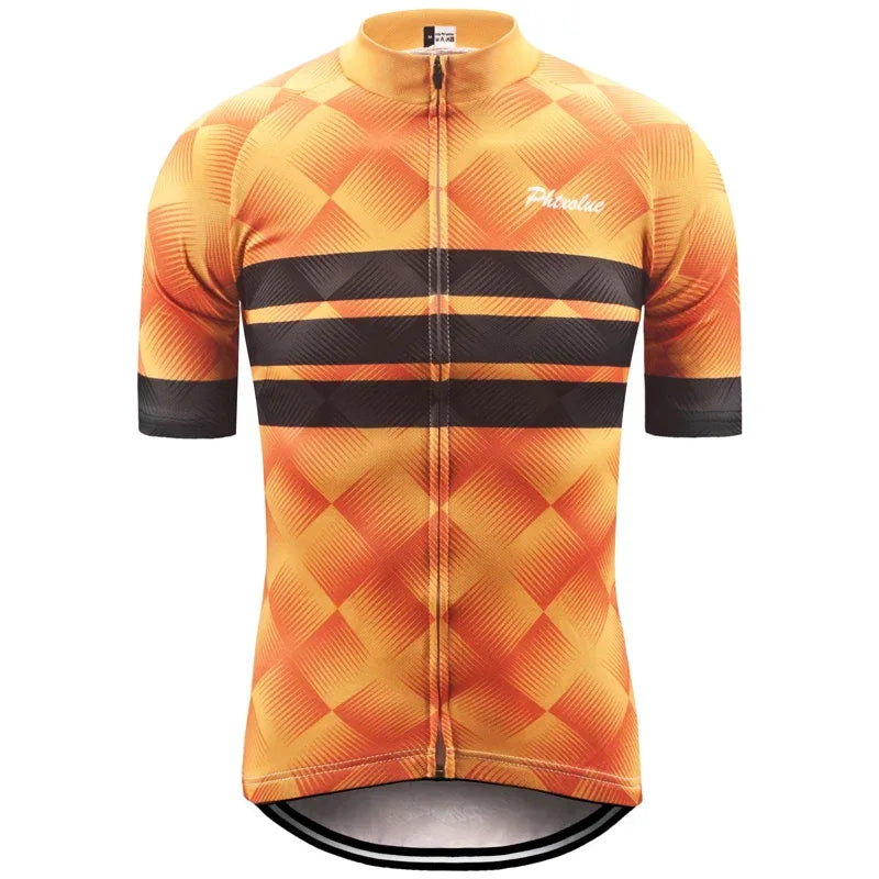 Pro Cycling Jersey Set Men Cycling Set Outdoor Sport Bike Clothes Women Breathable Anti-UV MTB Bicycle Clothing Wear Suit Kit