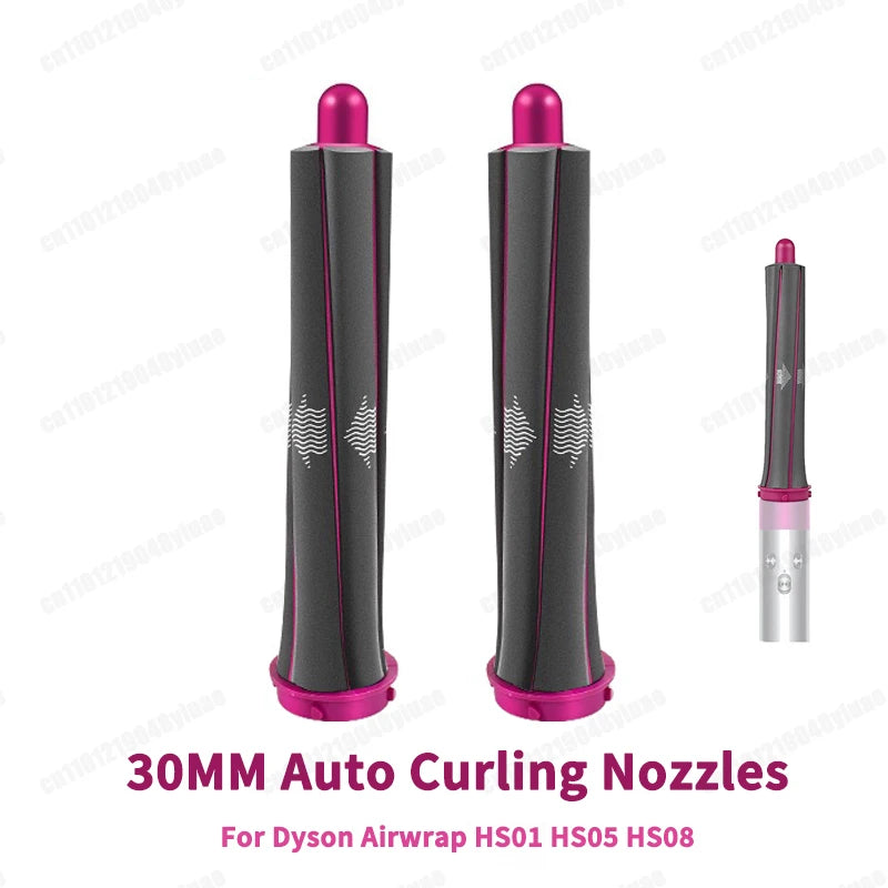 For Dyson Supersonic Hair Dryer Accessories Auto Curling Nozzles 20/30/40mm Cruling Wand For Dyson HD Series Hair Dryer Diffuser