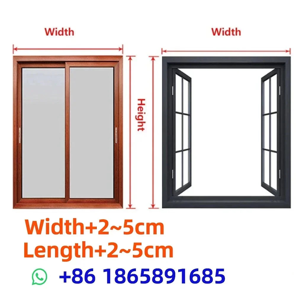 Customizable size 100% Blackout Curtain Self-adhesive Portable Travel Window Shades For Living Room Bedroom Home Window