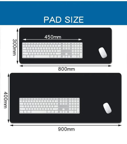Marble Texture Mouse Pad New Large Computer Office Game Table Mats XXL 90x40 Rubber Anti-slip Gaming Keyboard Mat Long Desk Pads