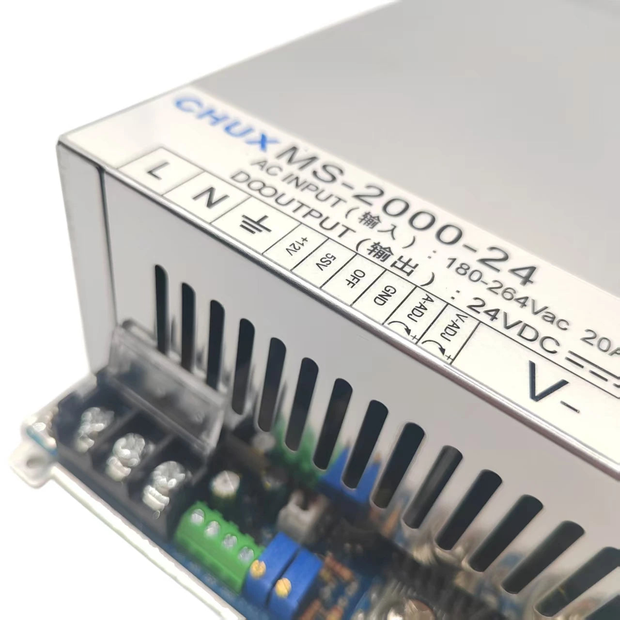 CHUX  2000W Adjustable  Switching Power Supply DC 12V 15V 24V 36V 48V 60V 72V 80V 90V 220V  DC LED Power Supplies