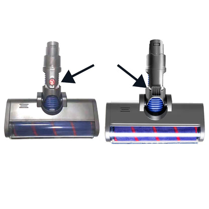 Electric Turbo Roller Brush for Dyson V6 DC58 DC59 DC61 DC62 Quick Release Brush with LED Light for Carpets Hard Floors